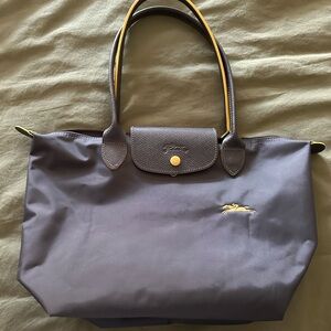 Longchamp Le Pliage Club Grey Bag